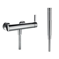 Laufen Kartell - Mitigeur de douche avec accessoires, chrome H3313370041411