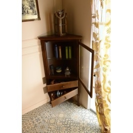 Unité de rangement de coin RETRO 60x120x47cm, droite/oak