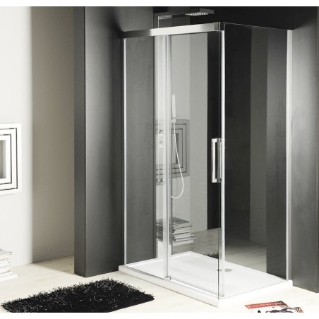 FONDURA Panneau de côté 1000mm, verre clair