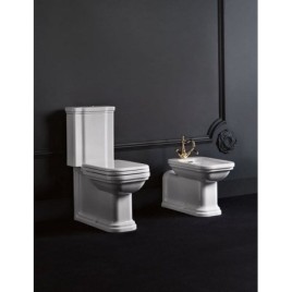 WC WALDORF 40x68cm, siphon S/P, blanc