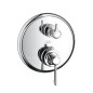 Axor Montreux - Mitigeur thermostatique encastré avec vanne d’arrêt, chrome 16801000