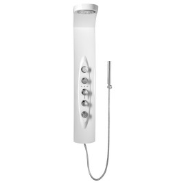 MOLA Thermostatic Corner Shower Panel 210x1300mm