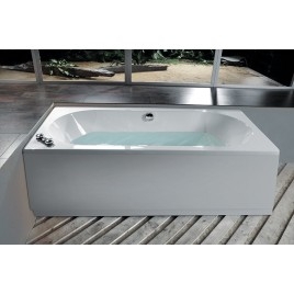 VIVA B Bain rectangulaire 185x80x47cm, Blanc