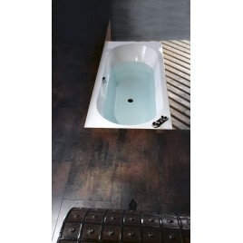 VIVA B Bain rectangulaire 185x80x47cm, Blanc