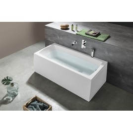 LILY Bain rectangulaire 140x70x39cm, Blanc