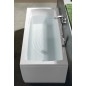 LILY Bain rectangulaire 140x70x39cm, Blanc