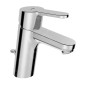 Hansa Primo - Mitigeur de lavabo XL avec garniture de vidage, chrome 49562203