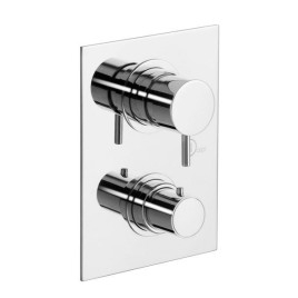 Robinet de douche thermostatique à 5 voies, chrome