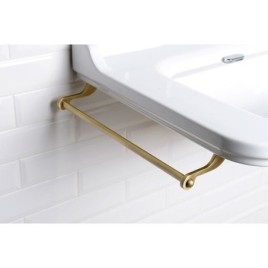WALDORF Porte serviette 40cm, bronze