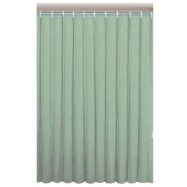 Rideaux de douche 180x180cm, polyester/vert