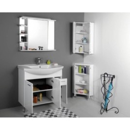 ZOJA/KERAMIA FRESH Corner Unit 35x78x35cm, blanc