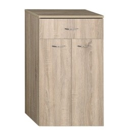 ZOJA/KERAMIA FRESH Unité de stockage inférieure 50x78x29cm, placage de chêne