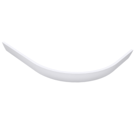 RENA L 100x80x11cm Panneau de douche R550, Gauche/Blanc