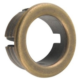 Couverture débordante de lavabo Ø 24mm, bronze