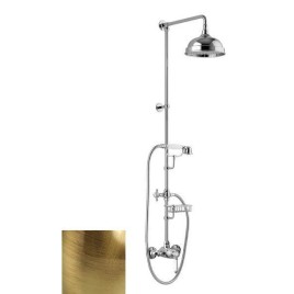VIENNA Set de douche inc Mixer Tap +Soap R. Holder, 1291mm, bronze