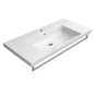 SAND/KUBE X/NORM porte-serviettes 100cm, chrome