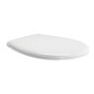 CLASSIC Doux Fermer siège de toilette, blanc/bronze