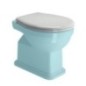 CLASSIC Doux Fermer siège de toilette, blanc/chrome