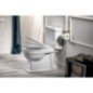 CLASSIC Doux Fermer siège de toilette, blanc/chrome