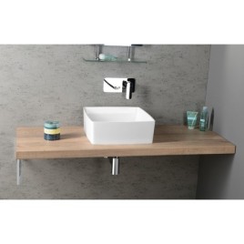 AVICE MDF Washbasin Countertop 110x50cm, chêne rover