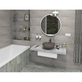 AVICE MDF Washbasin Countertop 110x50cm, chêne rover