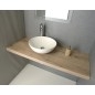 AVICE MDF Washbasin Countertop 190x50cm, chêne rover