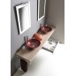 AVICE MDF Washbasin Countertop 190x50cm, chêne rover
