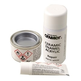 REPAIR KIT pour céramique, émail et acrylique, blanc
