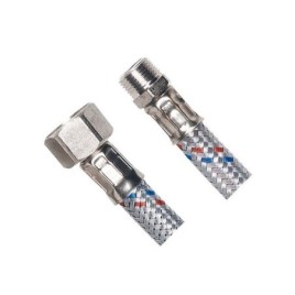 Poignée flexible en acier inoxydable FxM 3/8"x3/8", (L) 30cm