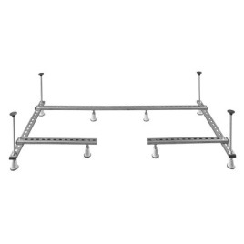 Construction de soutien pour bain rectangulaire 170x80cm