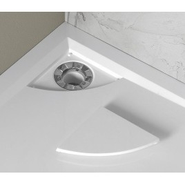 LUSSA Couverture de douche R550, R500, blanc