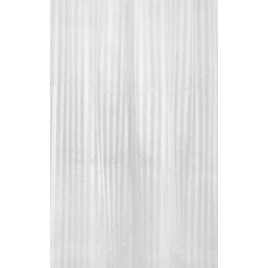 Rideau de douche 180x200cm, PE, blanc
