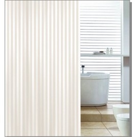 Rideau de douche 180x200cm, PE, beige