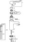 Hansa Medipro - Mitigeur de lavabo, chrome 01622195
