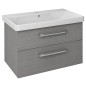 THEIA 2 Drawer Vanity Unité 75,6x50x44,2cm, chêne argenté