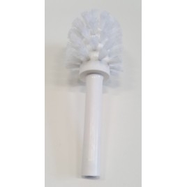 Tête de brosse pour toilette GLAMOUR 573303, blanc