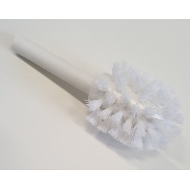 Tête de brosse pour toilette GLAMOUR 573303, blanc