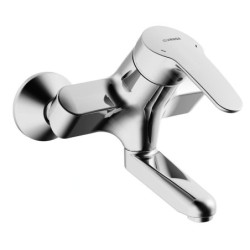 Hansa Mix - Mitigeur de lavabo mural, chrome 01968183