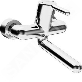 Hansa Medipro - Mitigeur de lavabo mural, chrome 02552203