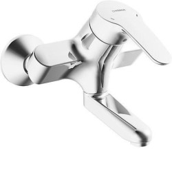 Hansa Mix - Mitigeur de lavabo mural, chrome 01968283