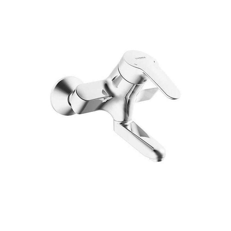 Hansa Mix - Mitigeur de lavabo mural, chrome 01969283