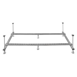 Construction de soutien pour bain rectangulaire 150x70cm