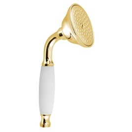 EPOCA douche à la main, 220mm, laiton/or