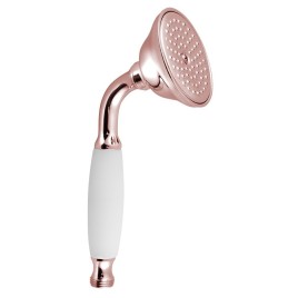 EPOCA douche à la main, 220mm, laiton/rose or