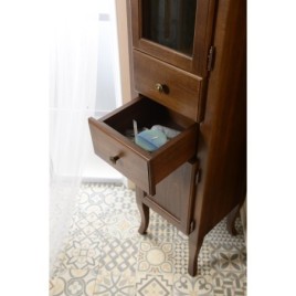 RETRO Unité de rangement haut 40x170x36cm, droit / hêtre