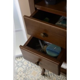 RETRO Unité de rangement haut 40x170x36cm, droit / hêtre