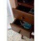 RETRO Unité de rangement haut 40x170x36cm, gauche/hêtre