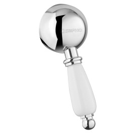 Levier pour Kirké White, blanc/chrome