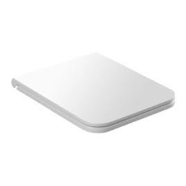 Siège de toilette STORM, SLIM, Soft Close, blanc