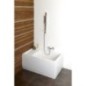 JAZZ Bain avec assise 120x75cm, Blanc